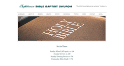 Desktop Screenshot of lighthousebbc.com